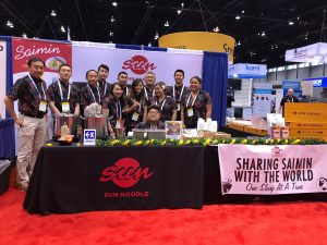 Sun foods booth picture