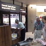 Quarantine inspector at the Honolulu airport inspection station
