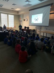 2nd grader students from Palisades Elementary School