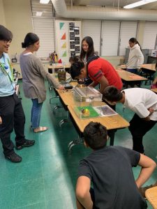 Inspector Jessie Tibayan at Mai`li Elementary School Career Fair